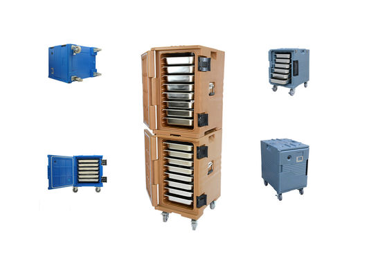 Boîte isolée à rouleaux à rotomolding pour fournir efficacement de la nourriture à température constante