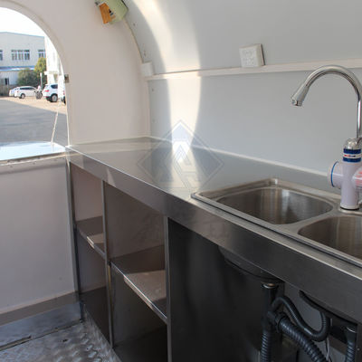 Conception mobile qualifiée CE 2020 Chariot de restauration rapide Equipement de loisirs et de haute productivité