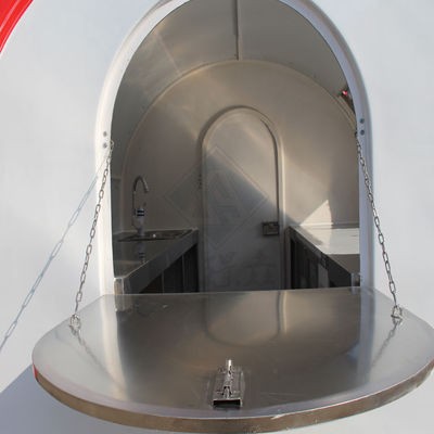 Conception mobile qualifiée CE 2020 Chariot de restauration rapide Equipement de loisirs et de haute productivité