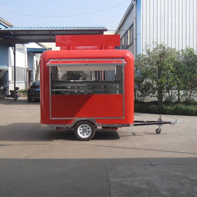 Camions alimentaires électriques avec machine à glaces frites en rouleau et machines alimentaires en option