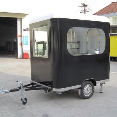 Camions alimentaires électriques avec machine à glaces frites en rouleau et machines alimentaires en option