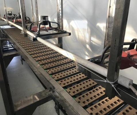 Machine de revêtement de sucre à base de sucre pour dépôt de bonbons mous de capacité 20-50 kg/h