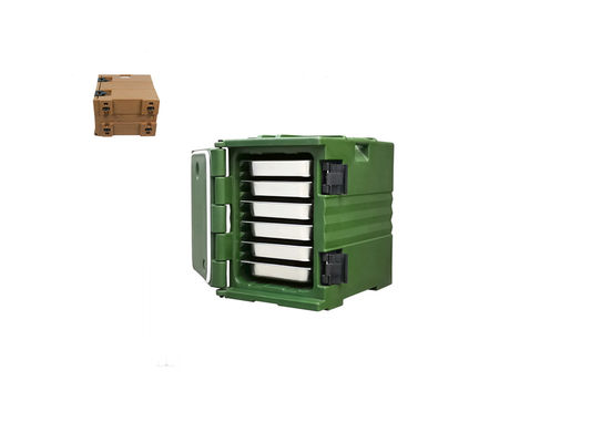 Boîte de transport alimentaire en mousse isolée pour la livraison plus chaude en couleur personnalisée