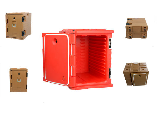 Boîte de transport alimentaire en mousse isolée pour la livraison plus chaude en couleur personnalisée