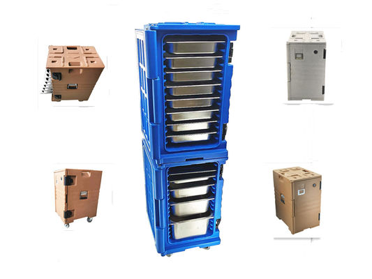 Boîte de transport alimentaire en mousse isolée pour la livraison plus chaude en couleur personnalisée