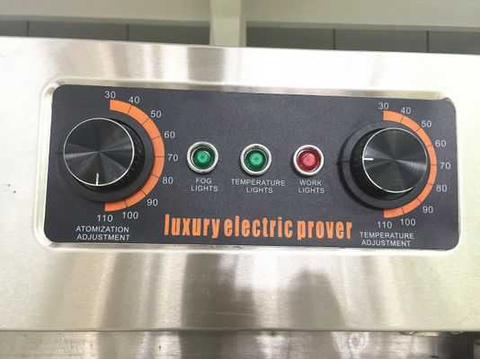 Électrique industriel Donut pain boulangerie Proofer Cabinet avec plateau et 2,6 kW d'efficacité