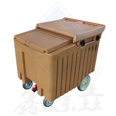 2023 Rotomolding Chariot de collecte de glace en plastique facile à nettoyer et parfait pour le stockage