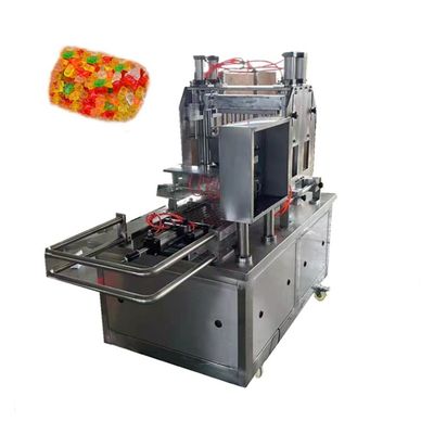 500 kg Star Hard Flat Lollipop Machine de dépôt de gomme pour la production de bonbons à la gelée