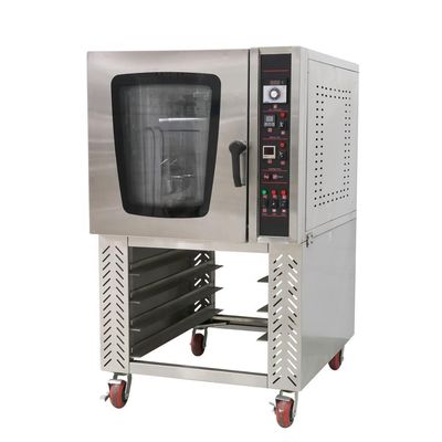 Cuisinière de cuisson en acier inoxydable professionnel 545 * 430 * 1300mm