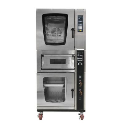 Fonction alimentaire Boulangerie four à gaz à convection 5/8/10 plateaux Capacité