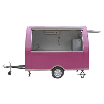 Magasins de vêtements Chariot de cuisine multifonctionnel avec nourriture de concession et nourriture Shawarma