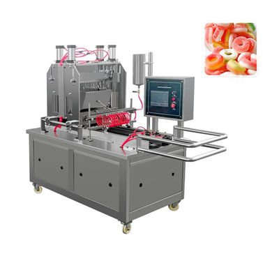 500 kg de ligne de fabrication de bonbons à la gelée douce à haute productivité