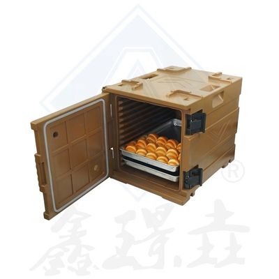 Boîte de refroidisseur en plastique en plastique boîte de déjeuner de grande taille de conteneur alimentaire
