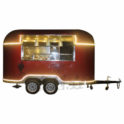 1.5kw Camion de nourriture mobile de rue Voyage Camping Camper Camper Van Vélo Camion de nourriture de crème glacée