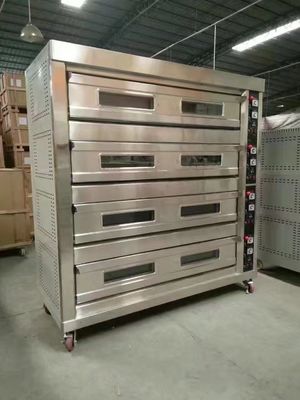 2/3/4/6/9 Capacité des plateaux Pâte à pâte commerciale Pizza gâteau cuisson four à gaz électrique