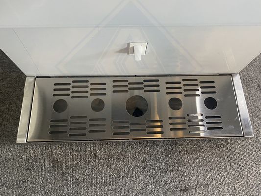 400 x 750 x 760 mm Fabricant de glace en acier inoxydable distributeur d'eau pour machine à glace commerciale