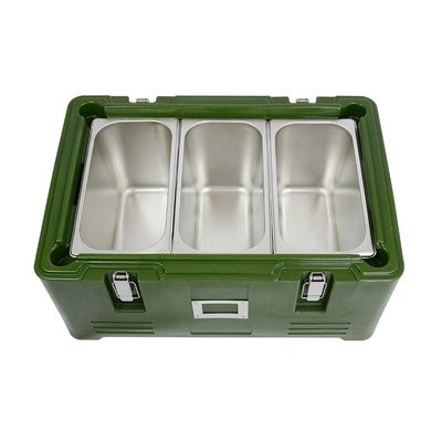 Container en plastique isolé pour boîte à lunch pour le transport de poissons