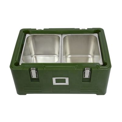 Container en plastique isolé pour boîte à lunch pour le transport de poissons