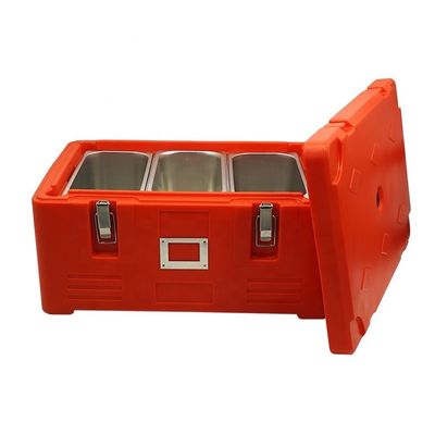 Container en plastique isolé pour boîte à lunch pour le transport de poissons