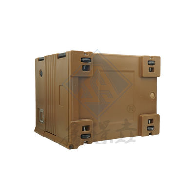 Récipient isolé de 120L pour transport de nourriture chaude avec matériau plastique de rotation écologique