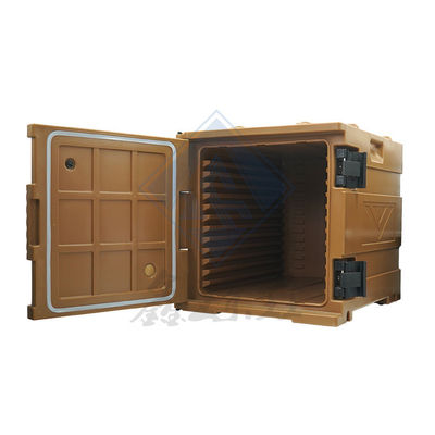 Récipient isolé de 120L pour transport de nourriture chaude avec matériau plastique de rotation écologique