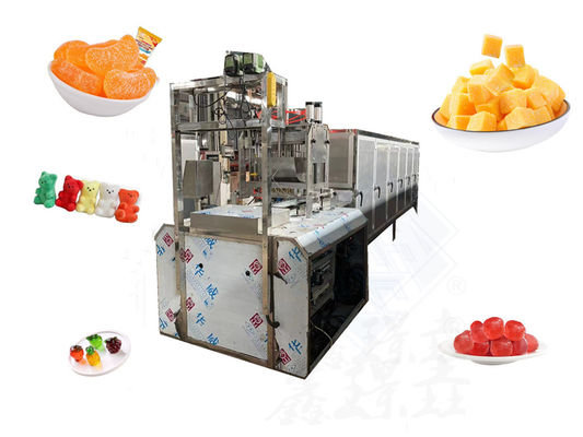 Machine automatique de fabrication de bonbons à base de sucre de type comprimé en sucre de type lollipop d'une capacité de 40 à 50 kg/h