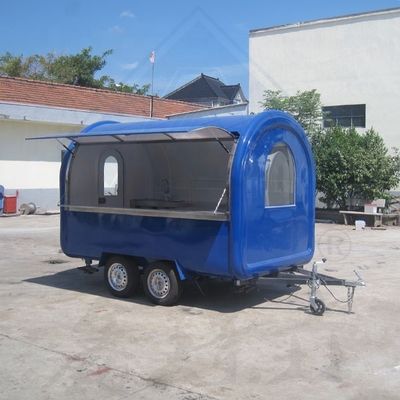 Maintenance sur le terrain Cuisine de rue Kiosque Cabine Cuisine mobile Restaurant mobile Chariot alimentaire