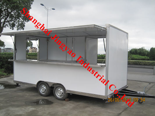 Camion alimentaire mobile avec machine à sucre de coton et panier 2300*1650*2300mm Voltage 220V