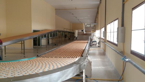 Un four en tunnel convivial pour le grillage du pain Pita dans les boulangeries industrielles