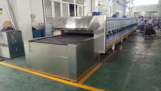 Un four en tunnel convivial pour le grillage du pain Pita dans les boulangeries industrielles