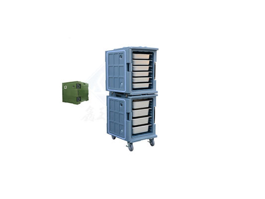 Boîte isolée de transport alimentaire avec 120L de volume et de couleur personnalisée