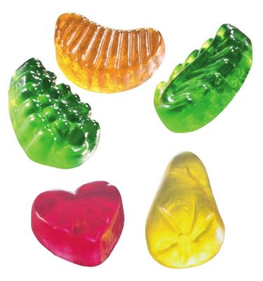 Ligne de production de bonbons doux pleins de péctine de gélatine automatique