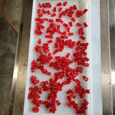 Ligne de production de bonbons doux pleins de péctine de gélatine automatique