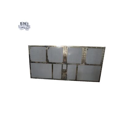Fabricant de glace à cube industriel à refroidissement par eau avec fonctionnalité de fabrication automatique de glace