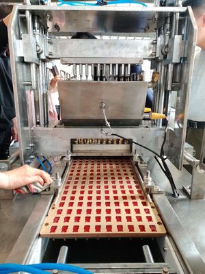 Machine à faire des bonbons doux et durs entièrement automatique avec source d'alimentation 220V et fonction de versement