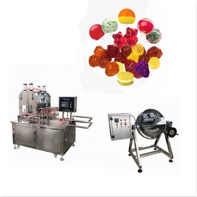 Machine de fabrication de déposants de confiserie à gelée à haute productivité pour le marché de détail