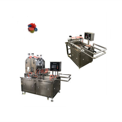 Machine à gommes de fraises pour une ligne de production de bonbons à haute productivité