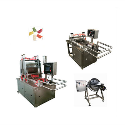 Machine à gommes de fraises pour une ligne de production de bonbons à haute productivité