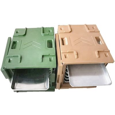 Container à chaud pour les aliments en polyéthylène avec équipement de chauffage