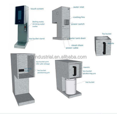 Machine à faire du thé et du café à extraction entièrement automatique pour une production en grande quantité