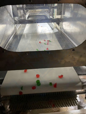 Machine de fabrication de bonbons à base de péctine de gelée en caoutchouc dur pour les bonbons d'ours sucré
