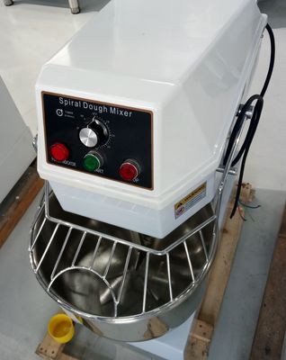 50L/80L/100L/200L machine à mélanger la pâte en acier inoxydable en spirale pour le pain industriel