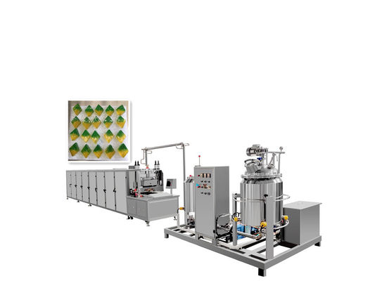 Ligne automatique de machine pour les boissons alimentaires à haute production de gelée, d'ours en caoutchouc et de sucette
