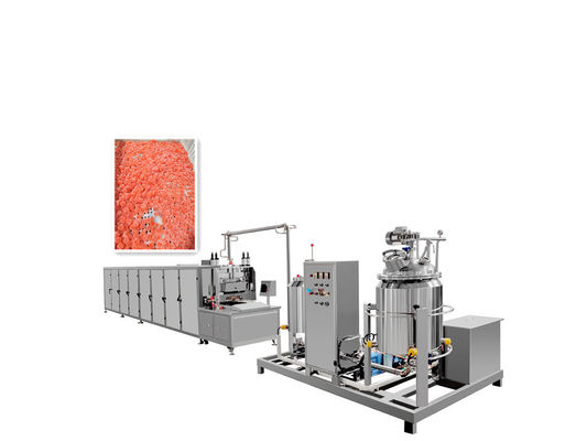 Ligne automatique de machine pour les boissons alimentaires à haute production de gelée, d'ours en caoutchouc et de sucette