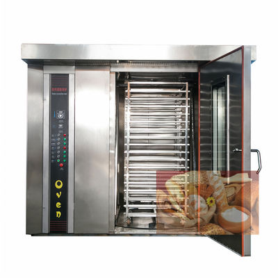50.5KW four rotatif à gaz diesel électrique pour la cuisson du pain dans la restauration commerciale