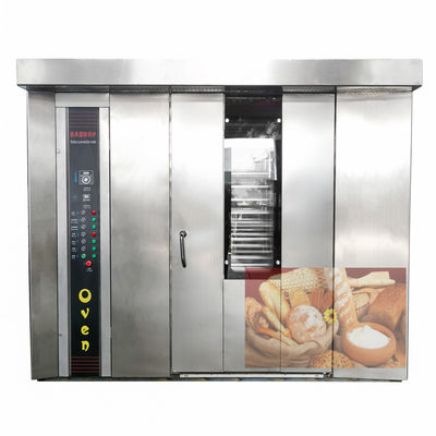 50.5KW four rotatif à gaz diesel électrique pour la cuisson du pain dans la restauration commerciale