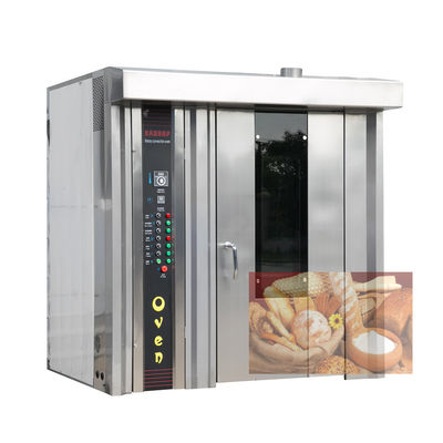50.5KW four rotatif à gaz diesel électrique pour la cuisson du pain dans la restauration commerciale