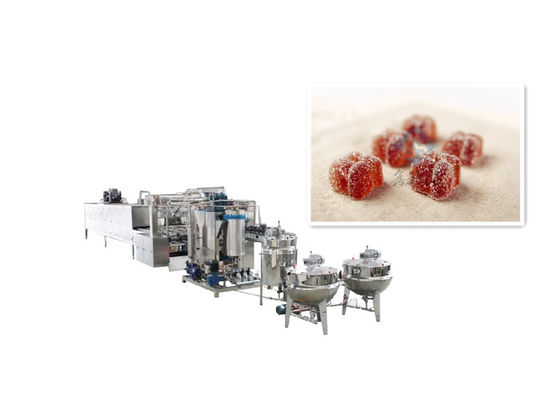 Machine automatique de fabrication de bonbons à 150 kg/h pour l'ours en gelée