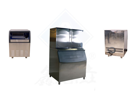 Commercial en acier inoxydable 10 tonnes par jour Cube machine à glace haute productivité