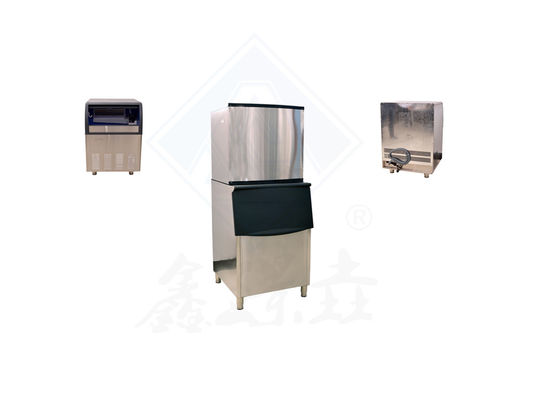 Commercial en acier inoxydable 10 tonnes par jour Cube machine à glace haute productivité